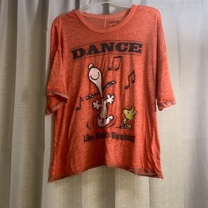 Snoopy and Woodstock Pajama Shirt